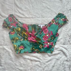 Express x Rocky Barnes Crop Top